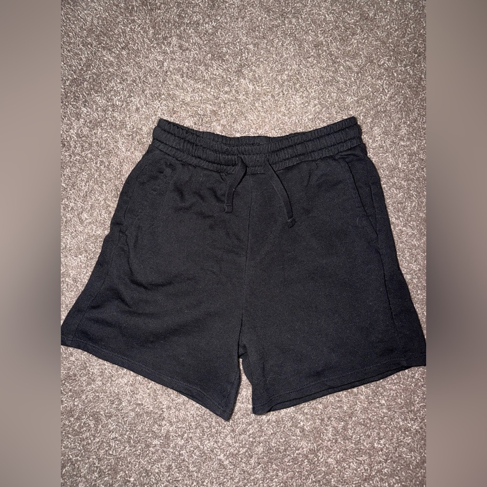 H&M women’s Black Cotton Comfy Shorts